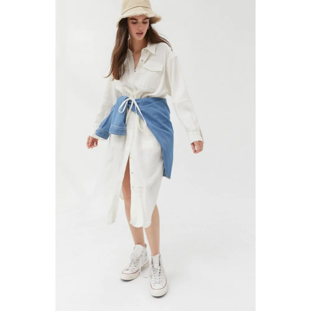 Urban Outfitters Edison Shirt Dress - Picture 15 of 15